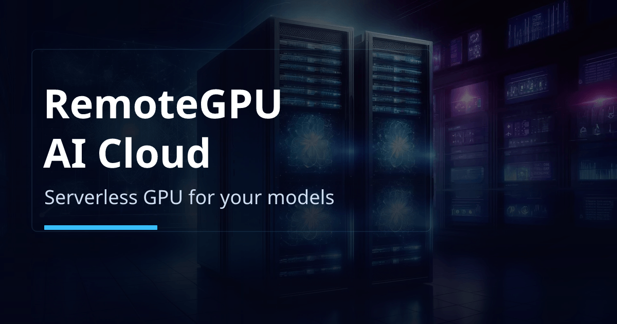 remotegpu website preview